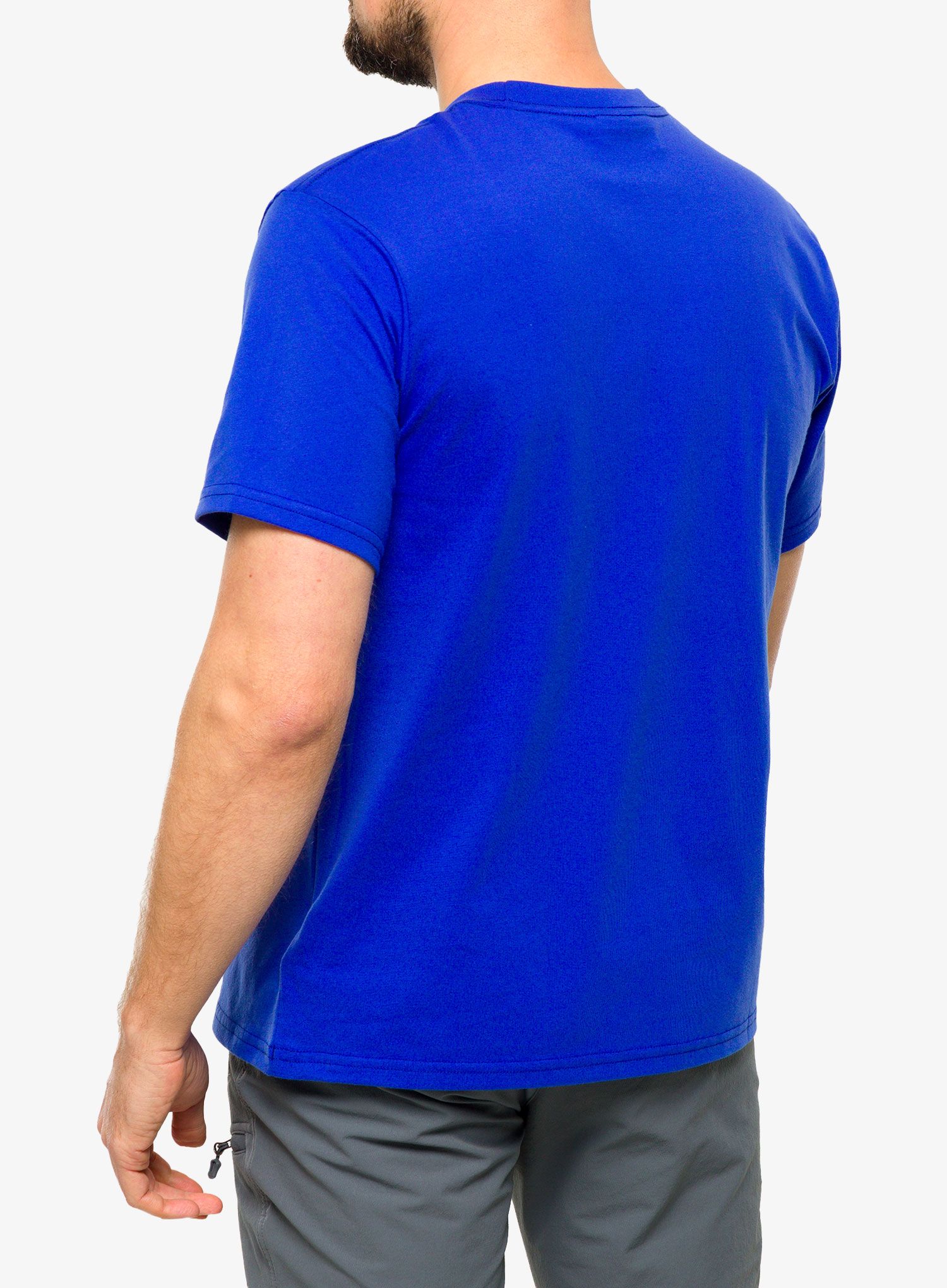 Bavlněné tričko Marmot Coastal Tee SS - trail blue