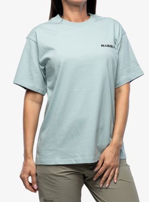 Bavlněné tričko Marmot Earth Day Heavyweight Tee SS - cloud blue