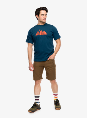 Bavlněné tričko Mountain Equipment Mountain Sun Tee - blue majolica