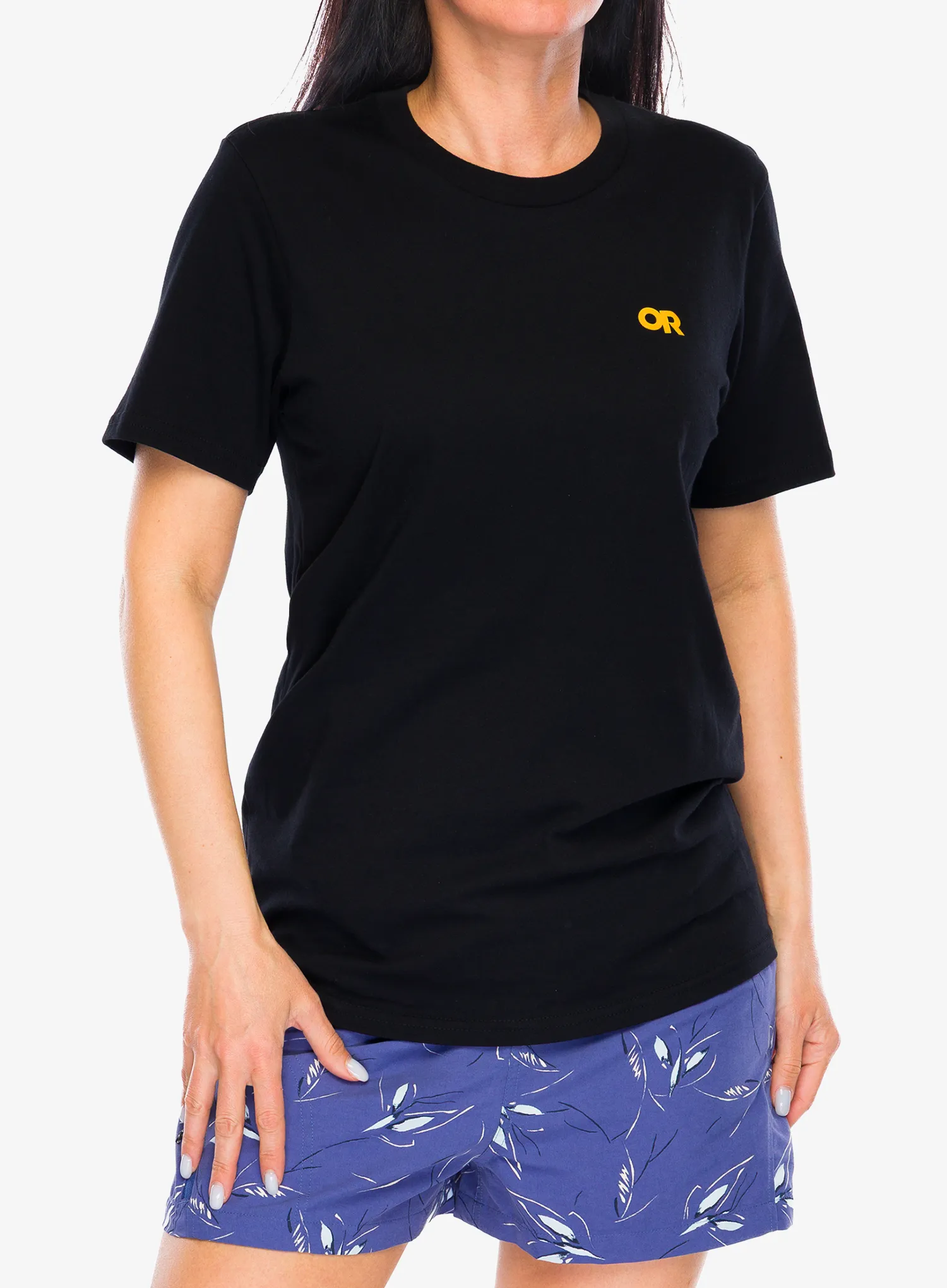 Bavlněné tričko Outdoor Research Spoked Logo T-Shirt - black