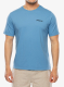 Bavlněné tričko Patagonia P-6 Logo T-Shirt - shore blue