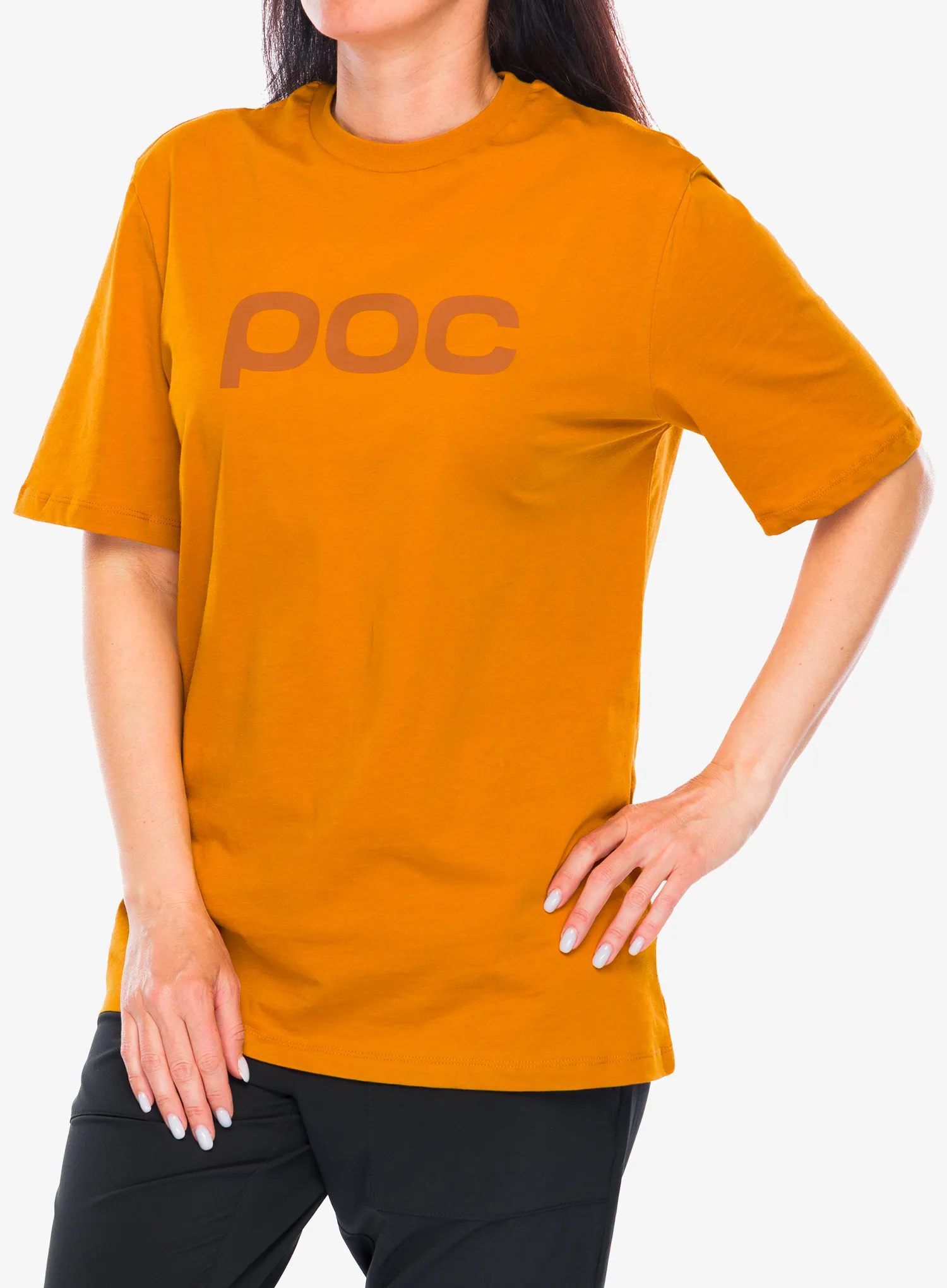Bavlněné tričko POC Tee - bauxite brown