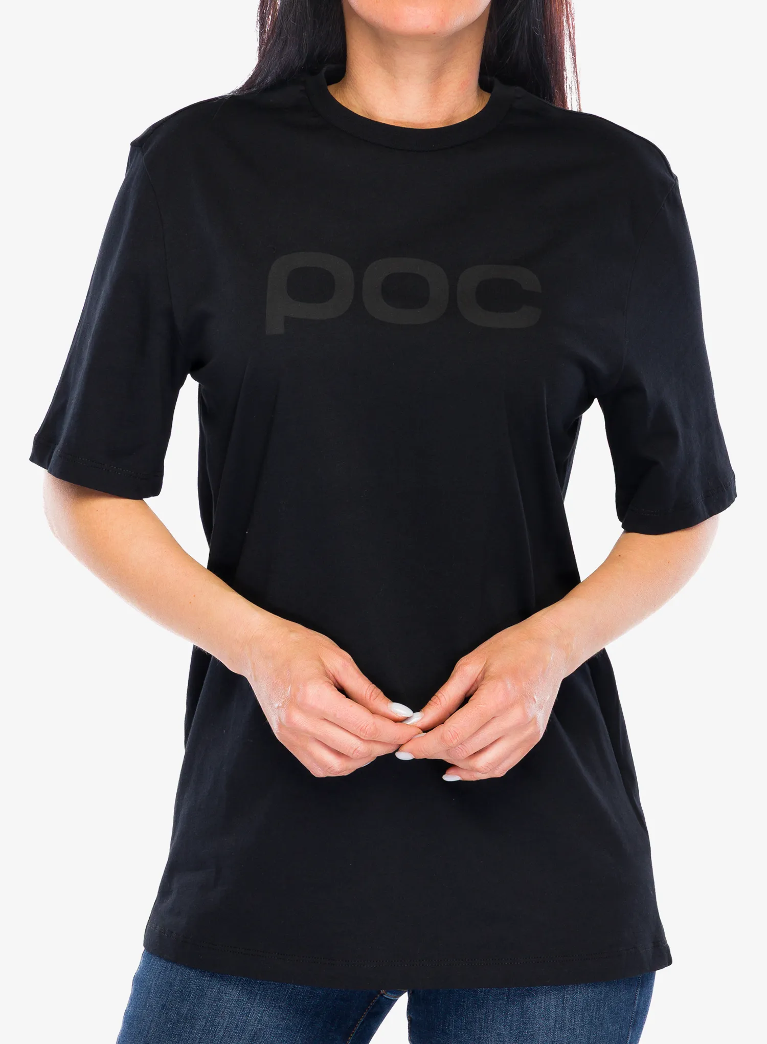 Bavlněné tričko POC Tee - uranium black