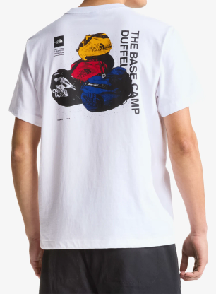 Bavlněné tričko The North Face BCD Celebration Relaxed SS Tee - tnf white
