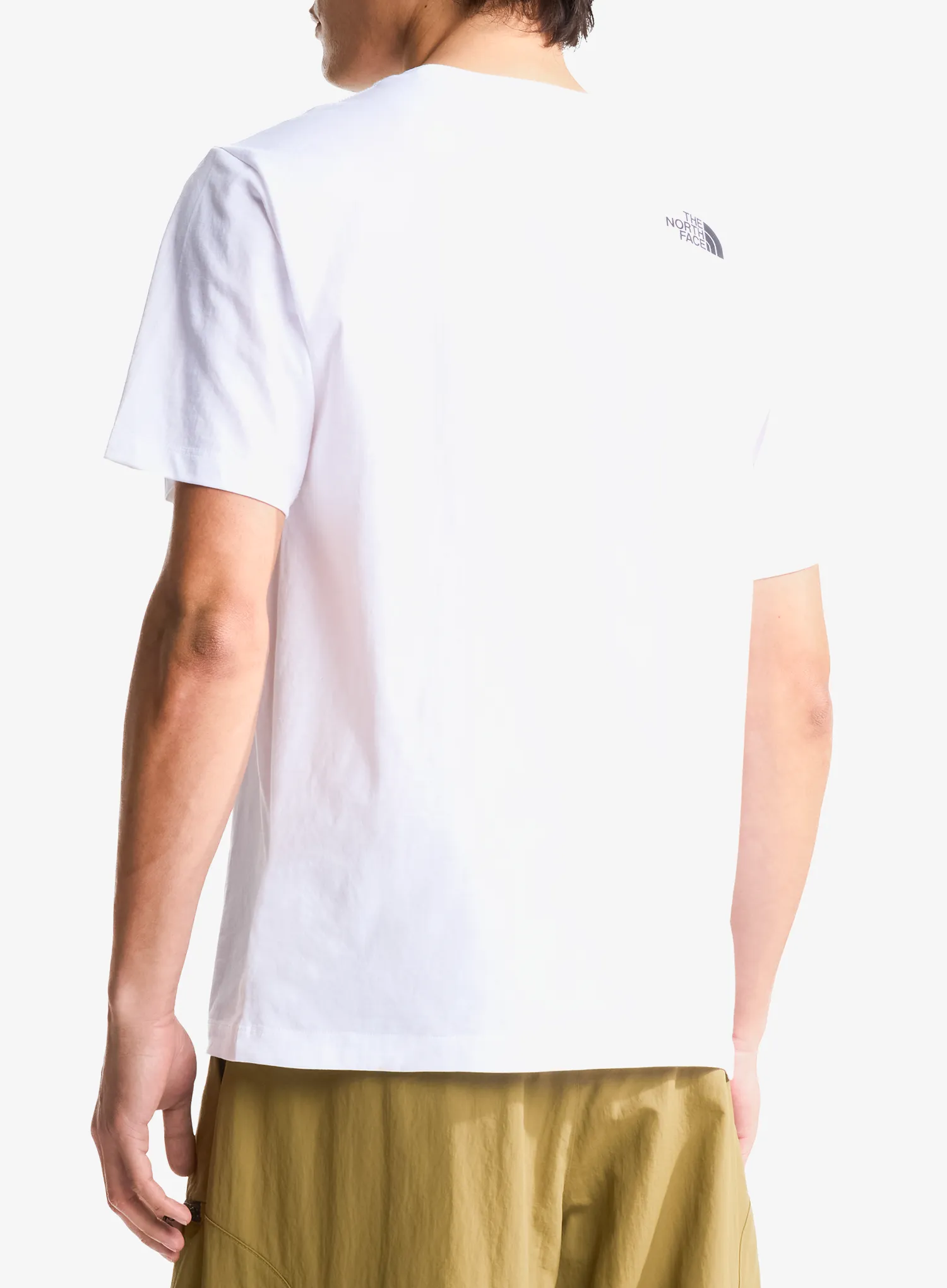Bavlněné tričko The North Face Evolution Half Dome Regular SS - tnf white/tnf black