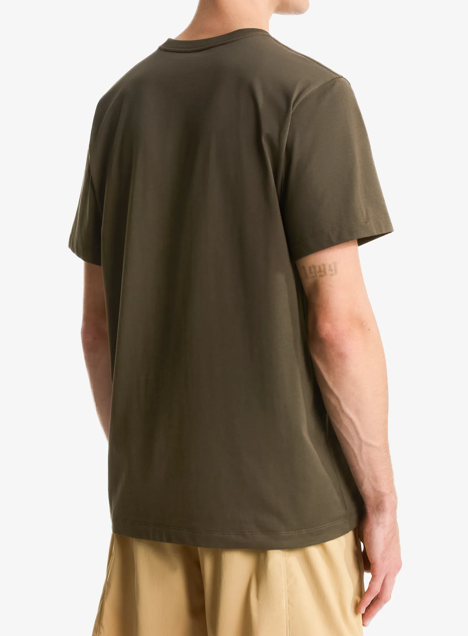 Bavlněné tričko The North Face Evolution Simple Dome Regular SS - new taupe