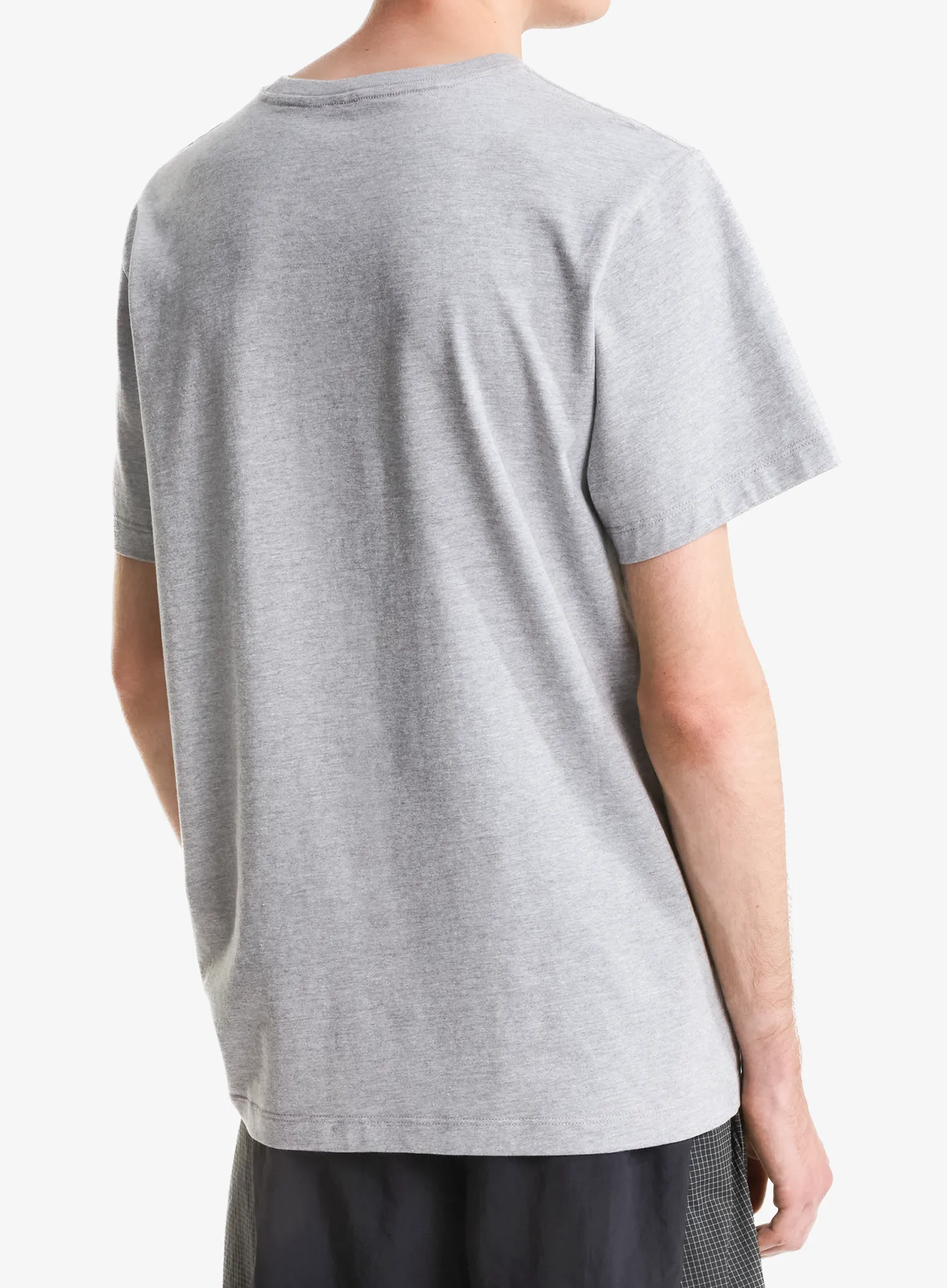 Bavlněné tričko The North Face Evolution Simple Dome Regular SS - pale grey