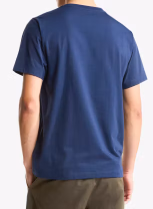 Bavlněné tričko The North Face Evolution Simple Dome Regular SS - summit navy
