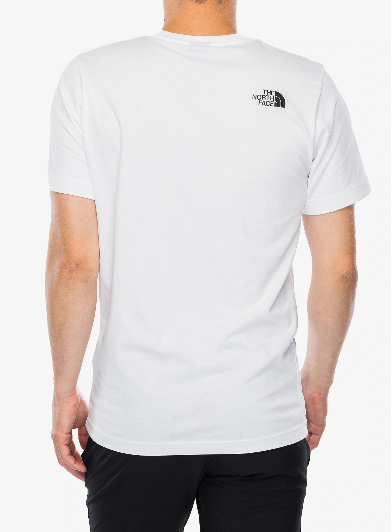 Bavlněné tričko The North Face S/S Never Stop Exploring Tee - tnf white