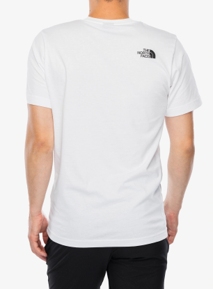 Bavlněné tričko The North Face S/S Never Stop Exploring Tee - tnf white