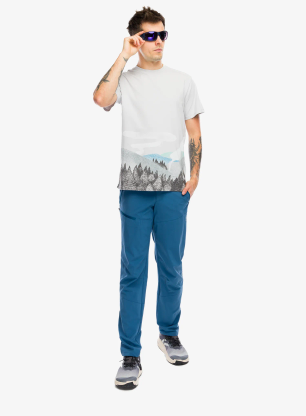 Bavlněné tričko Turbat Fog T-Shirt - vapour blue