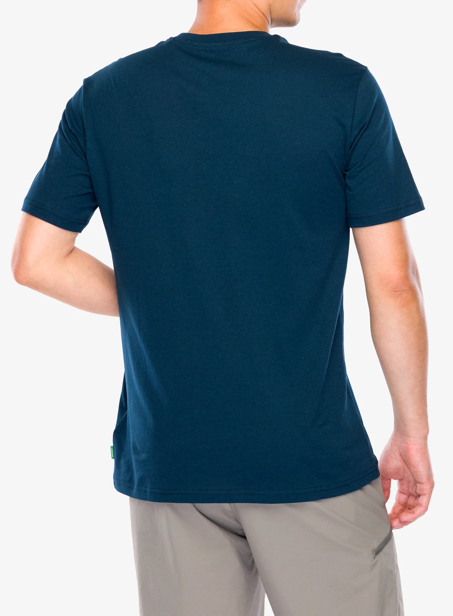Bavlněné tričko Vaude Cyclist T-Shirt V - dark sea/blue