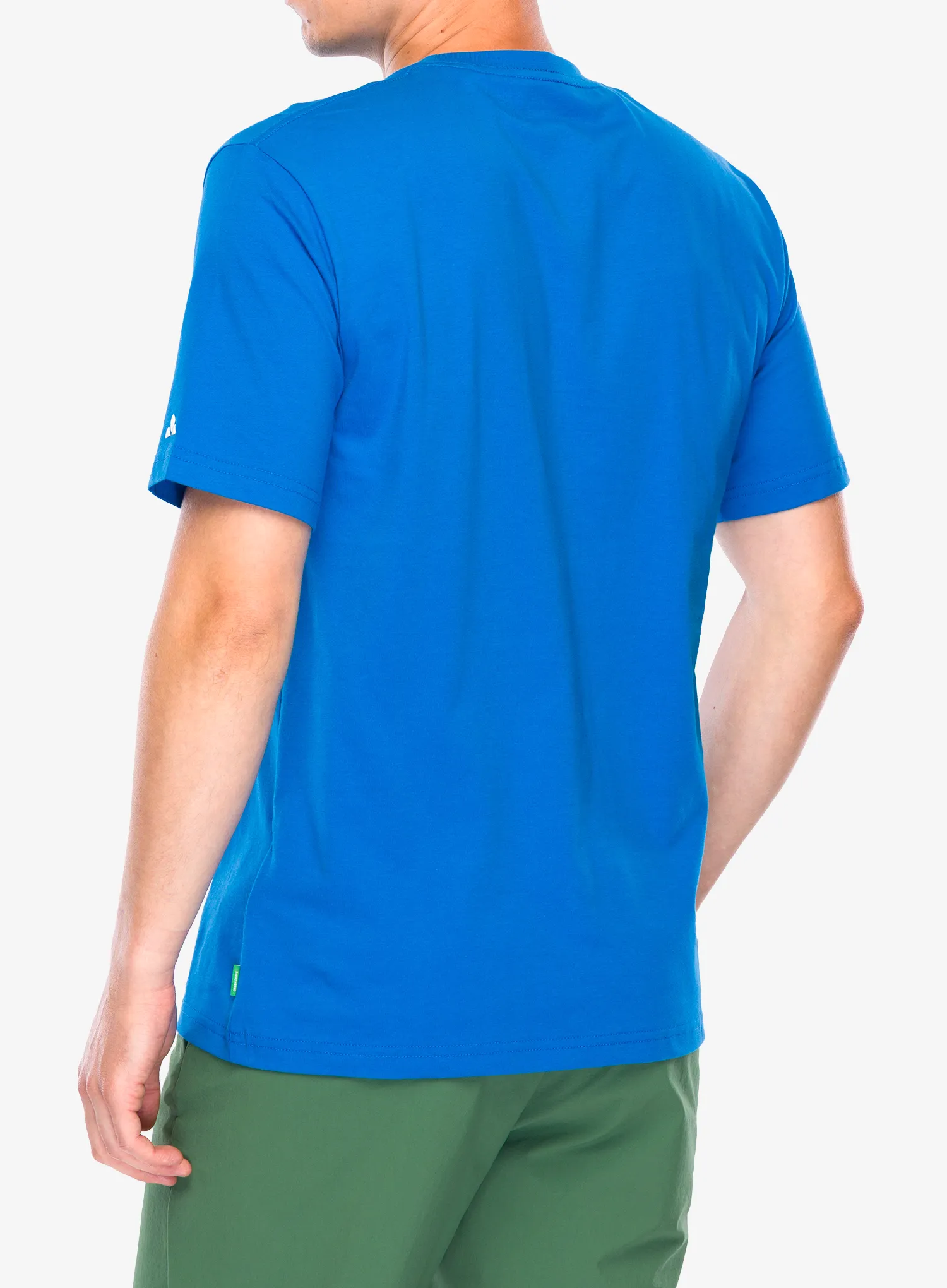 Bavlněné tričko Vaude Logo T-Shirt II - radiate blue