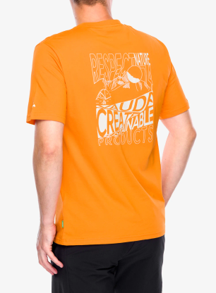 Bavlněné tričko Vaude Spirit T-Shirt II - kurkuma