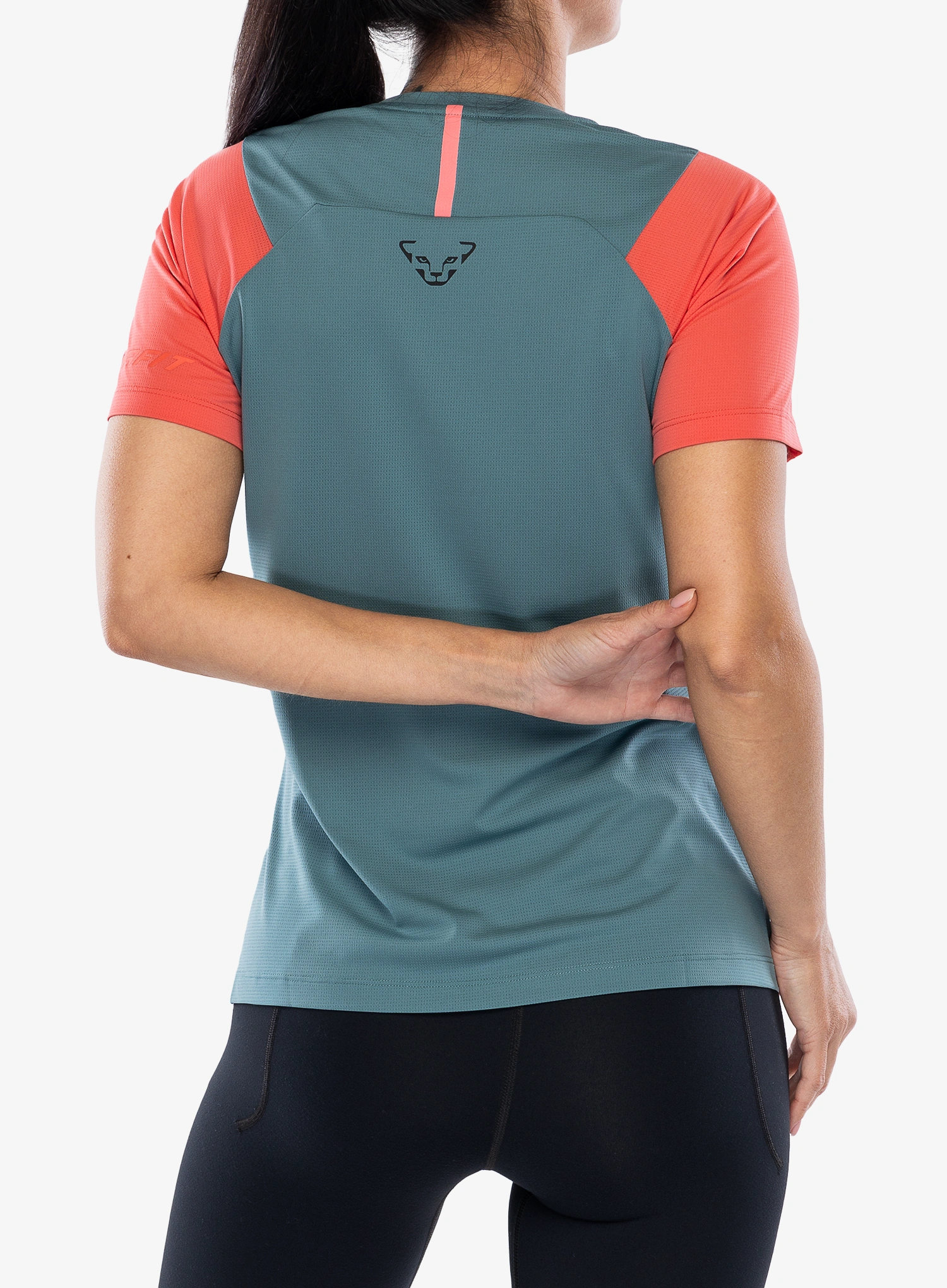 Běžecké tričko dámské Dynafit Transalper S/S Tee - atlantic/cabana