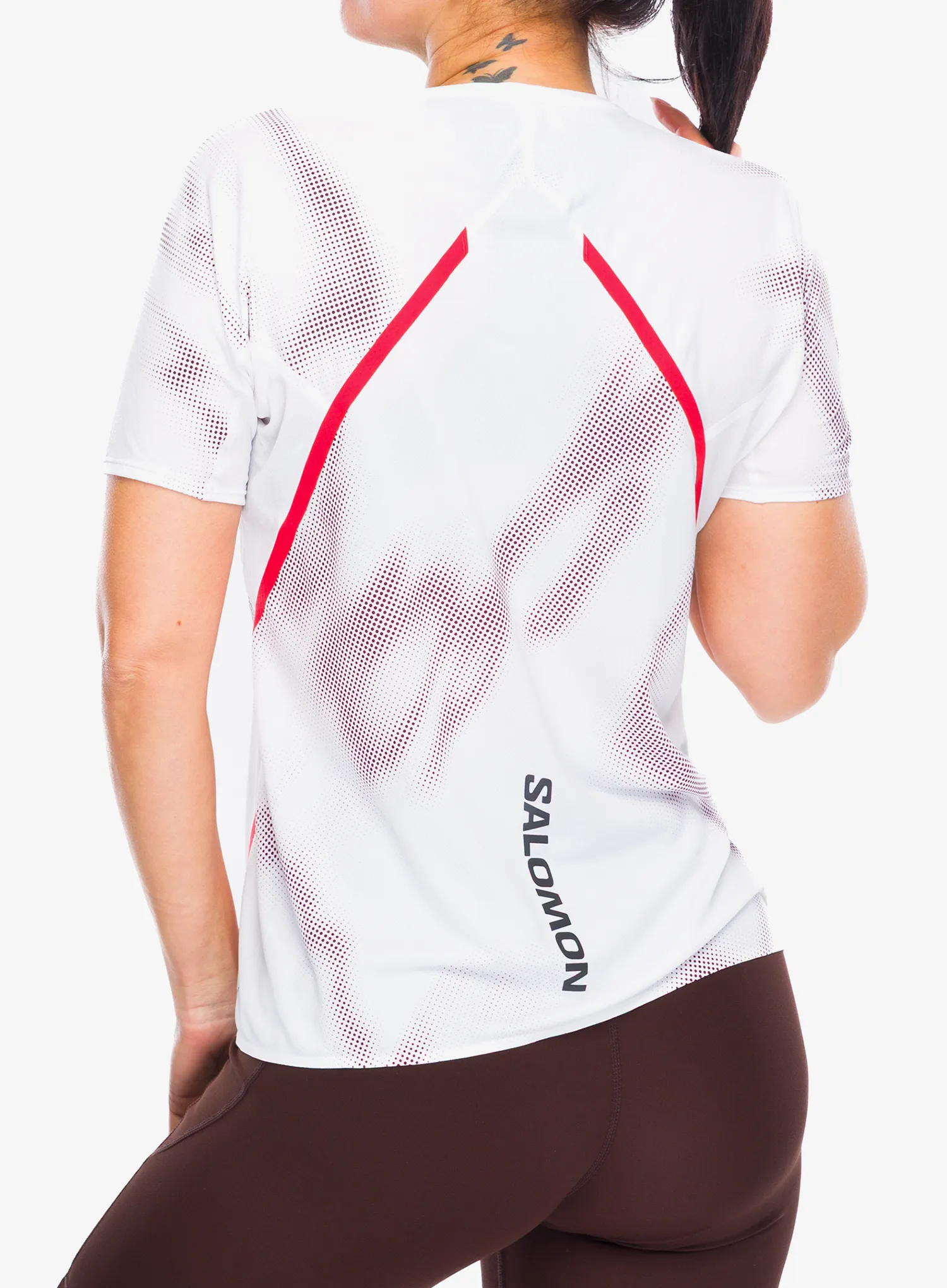 Běžecké tričko dámské Salomon S/Lab Speed Tee - white/andorra