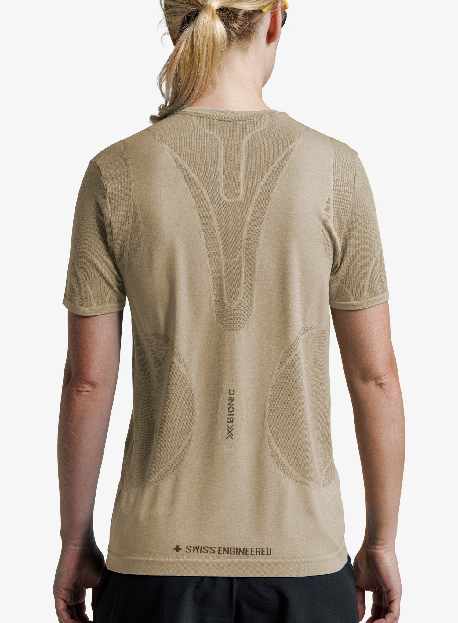 Běžecké tričko dámské X-Bionic Xceed Run Perform Shirt - sand/sand