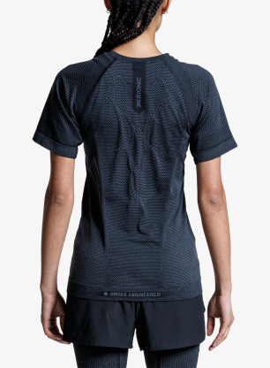 Běžecké tričko dámské X-Bionic Xceed Run Shirt S/S - x black/grey