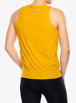 Běžecké triko Hoka Airolite Run Tank - varisty yellow
