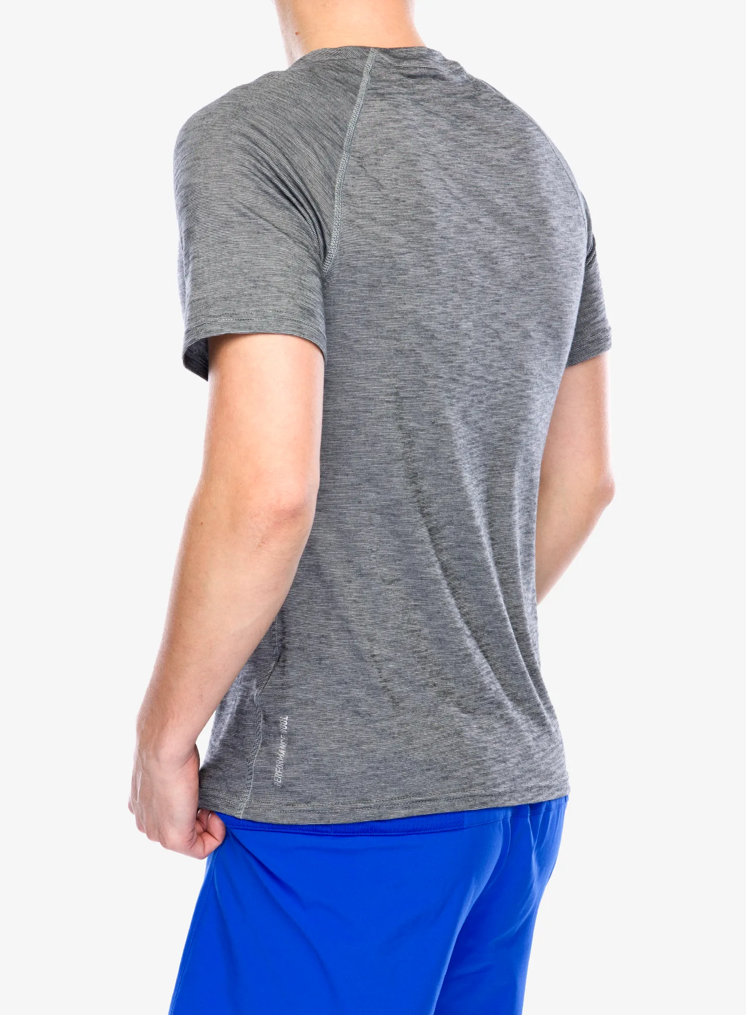 Běžecké triko Odlo X-Alp PW 115 T-Shirt Crew Neck S/S - grey melange