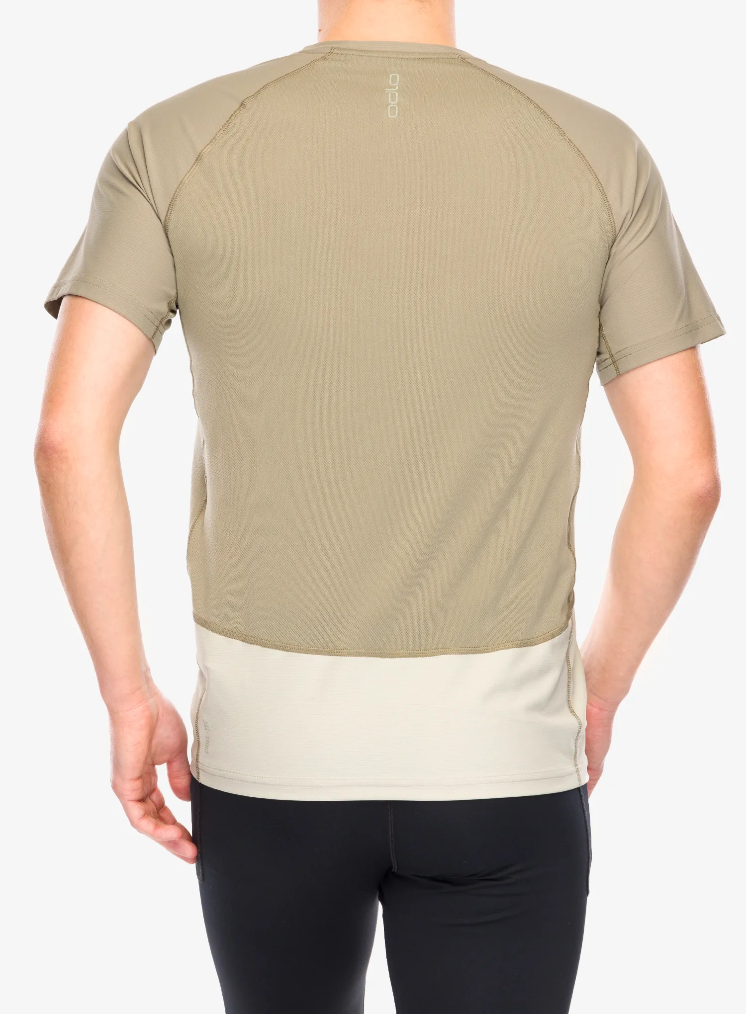 Běžecké triko Odlo X-Alp Trail T-Shirt Crew Neck S/S - vetiver/agate gray