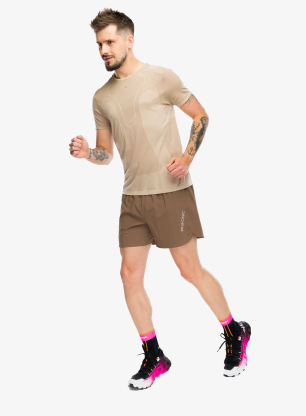 Běžecké triko X-Bionic Xceed Run Perform Shirt - sand