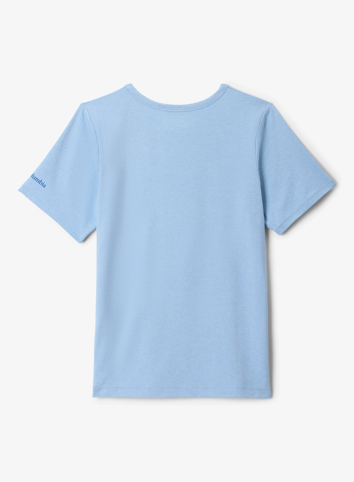Chlapecké tričko Columbia Tech Trail Short Sleeve Graphic Shirt - ripple blue hthr/explore