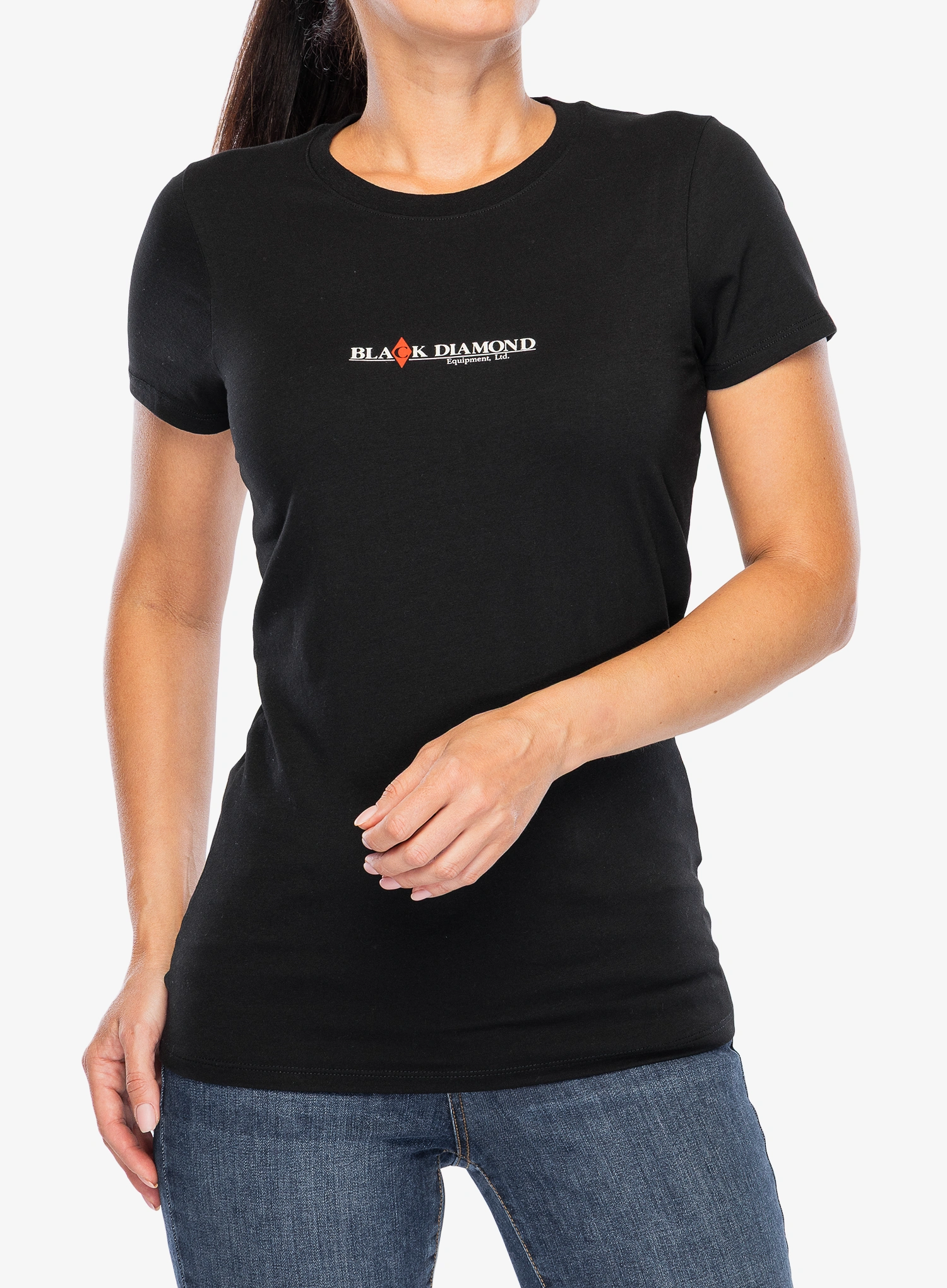 Dámské tričko Black Diamond Heritage Wordmark SS Tee - black