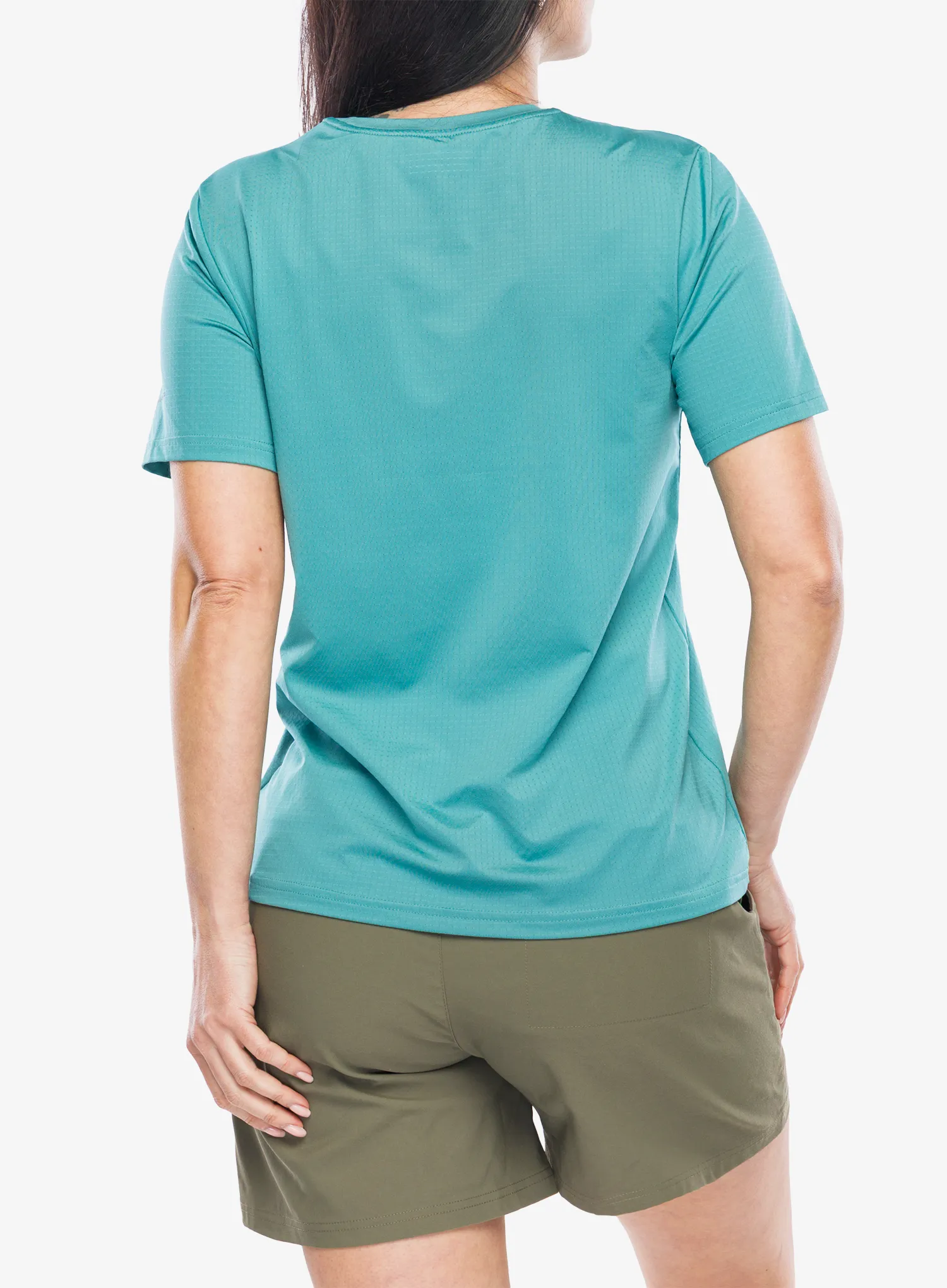 Dámské tričko Columbia Wild Springs S/S - teal