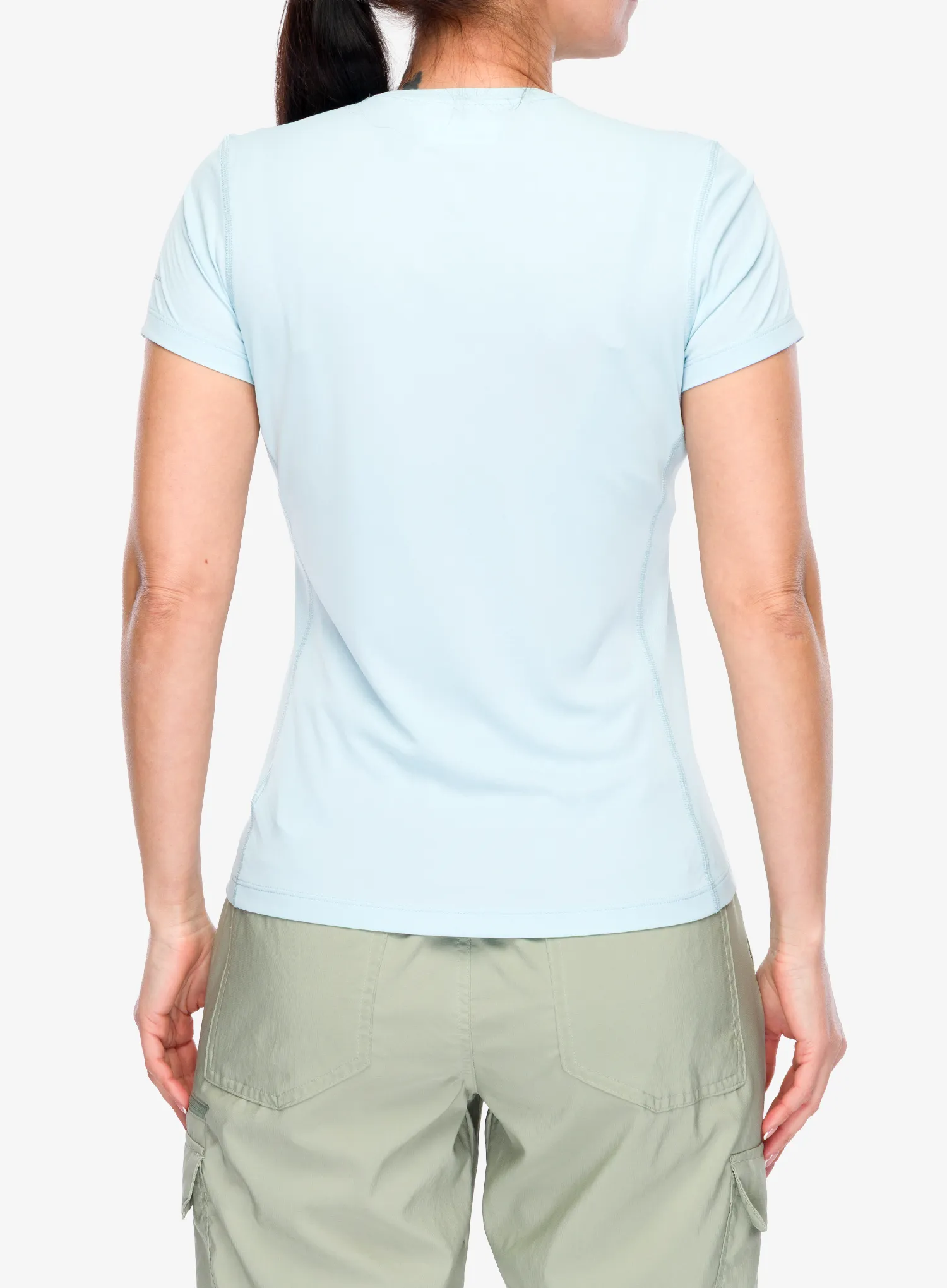 Dámské tričko Columbia Zero Rules Light S/S Crew - marine light