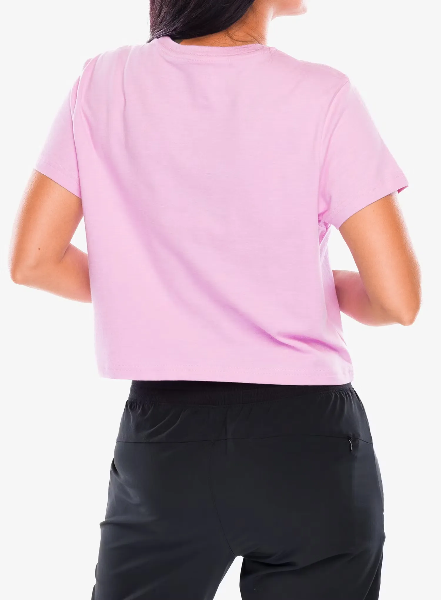 Dámské tričko Cotopaxi Western Hills Crop T-Shirt - orchid bloom