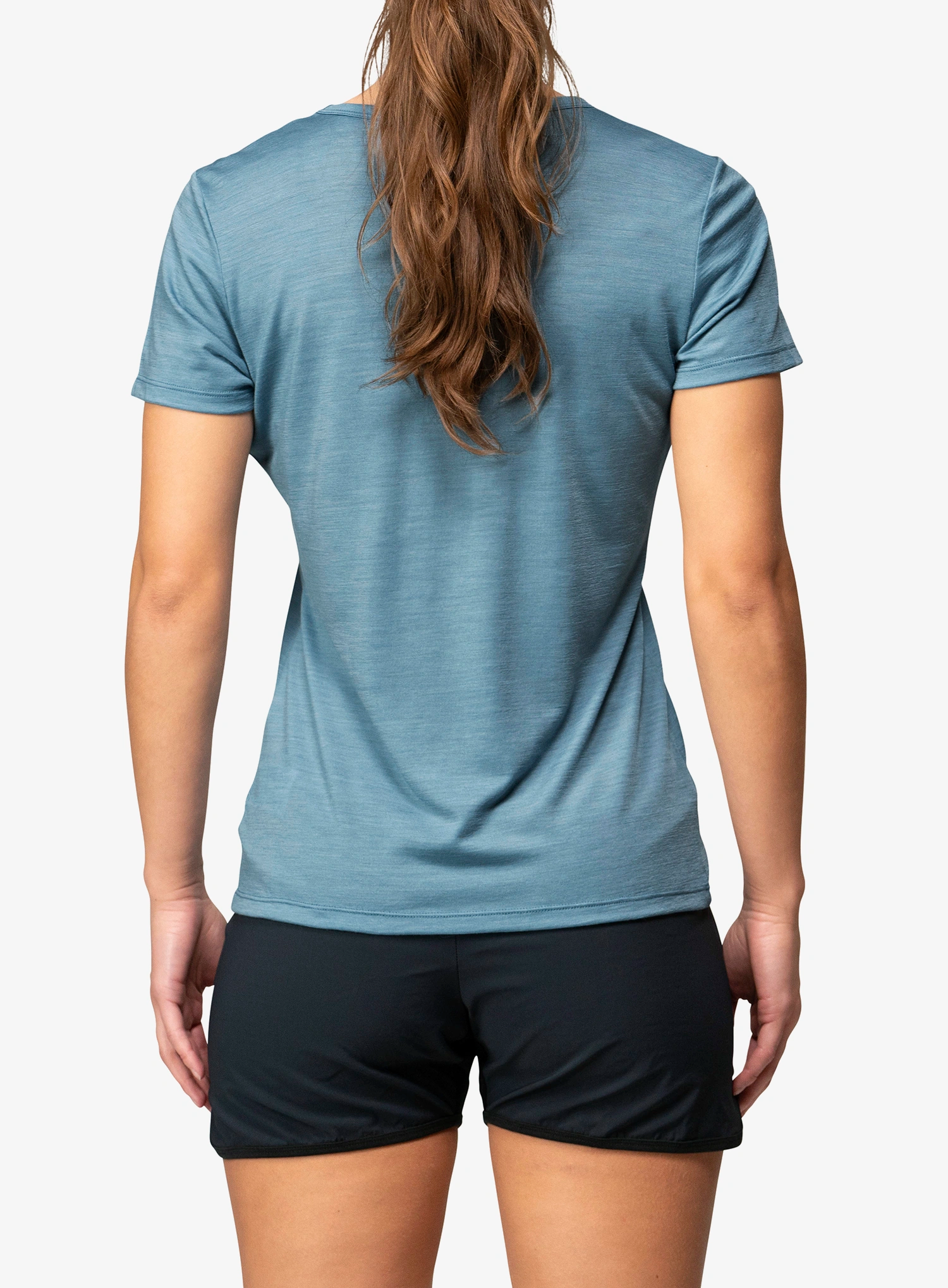 Dámské tričko Devold Active Spring Tee - skyblue
