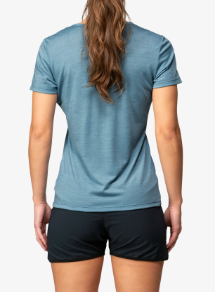 Dámské tričko Devold Active Spring Tee - skyblue