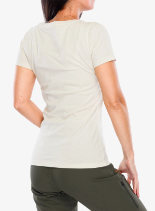 Dámské tričko Fjallraven 1960 Logo T-shirt - chalk white