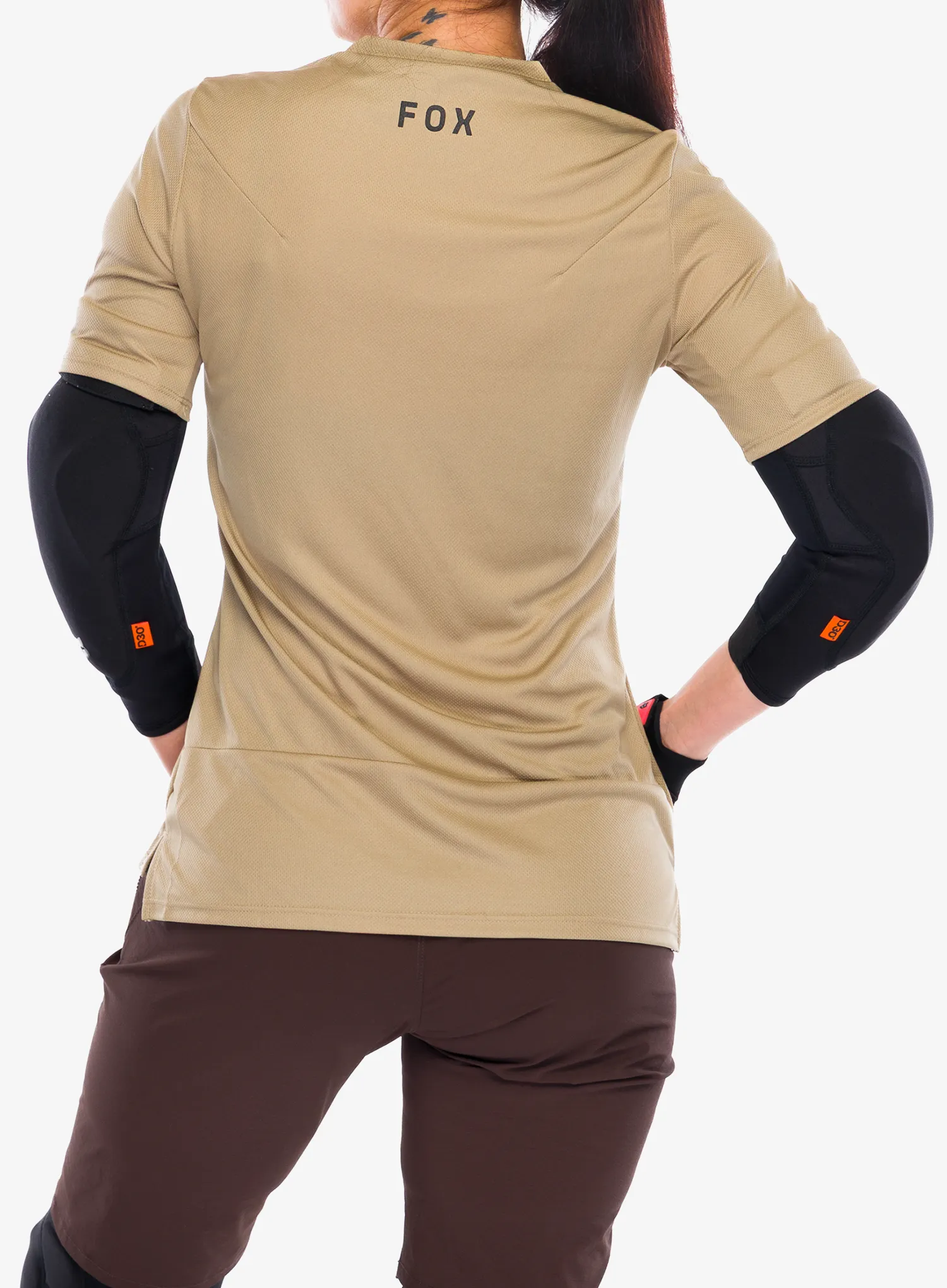 Dámské tričko Fox Ranger SS Jersey Fox Head - sand