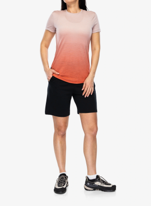 Dámské tričko Icebreaker Merino 125 Cool-Lit Sphere SS Tee Alta - pink quartz