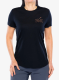 Dámské tričko Icebreaker Merino 125 Cool-Lite Sphere SS Tee Across The Peaks - black