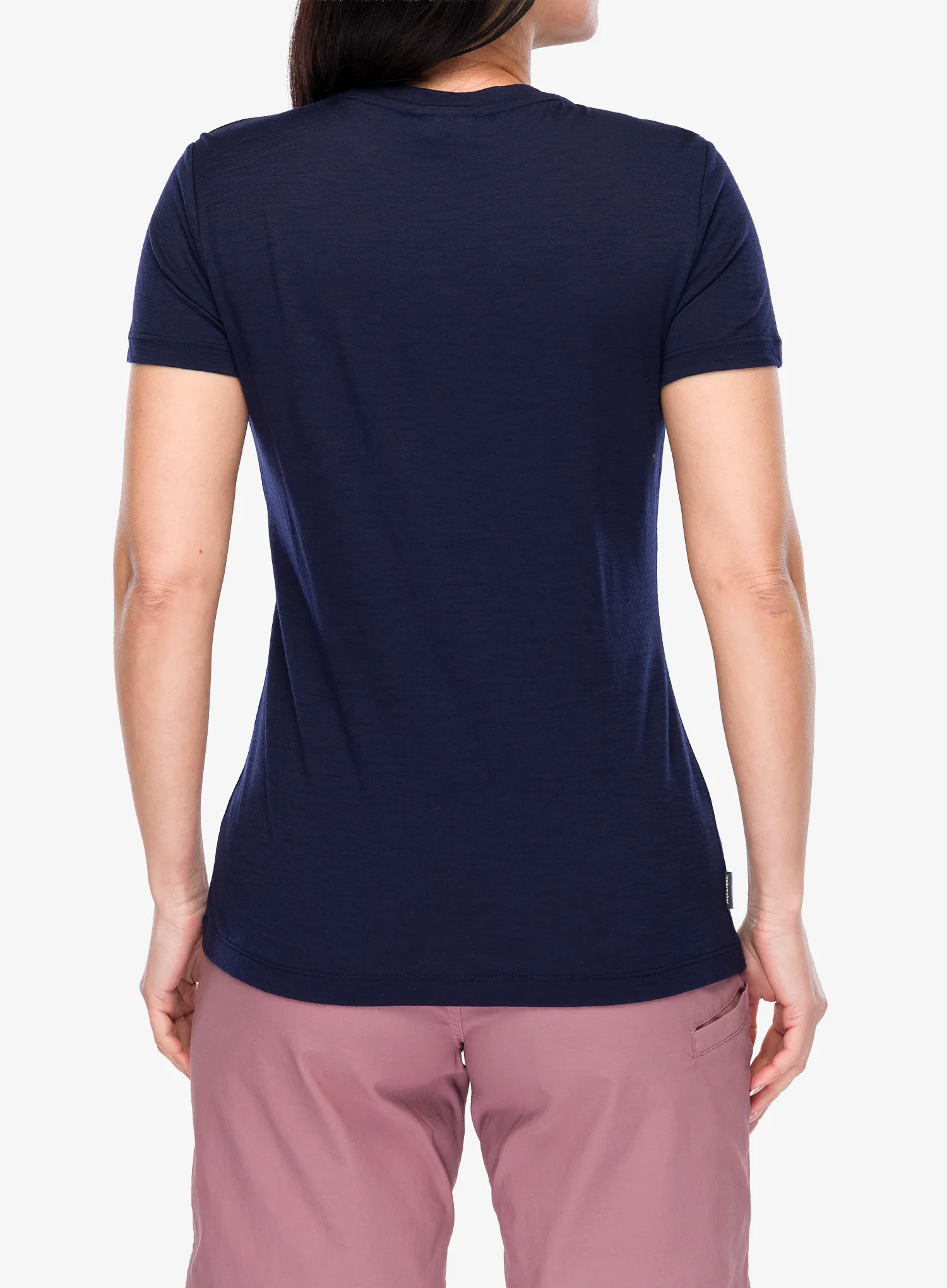 Dámské tričko Icebreaker Merino 150 Tech Lite SS Tee Bird Transit - midnight navy