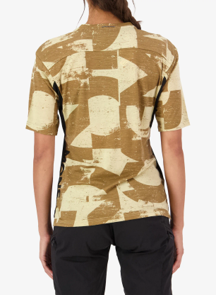 Dámské tričko Mons Royale Diversion Merino Bike Jersey Short Sleeve - mr grunge/black