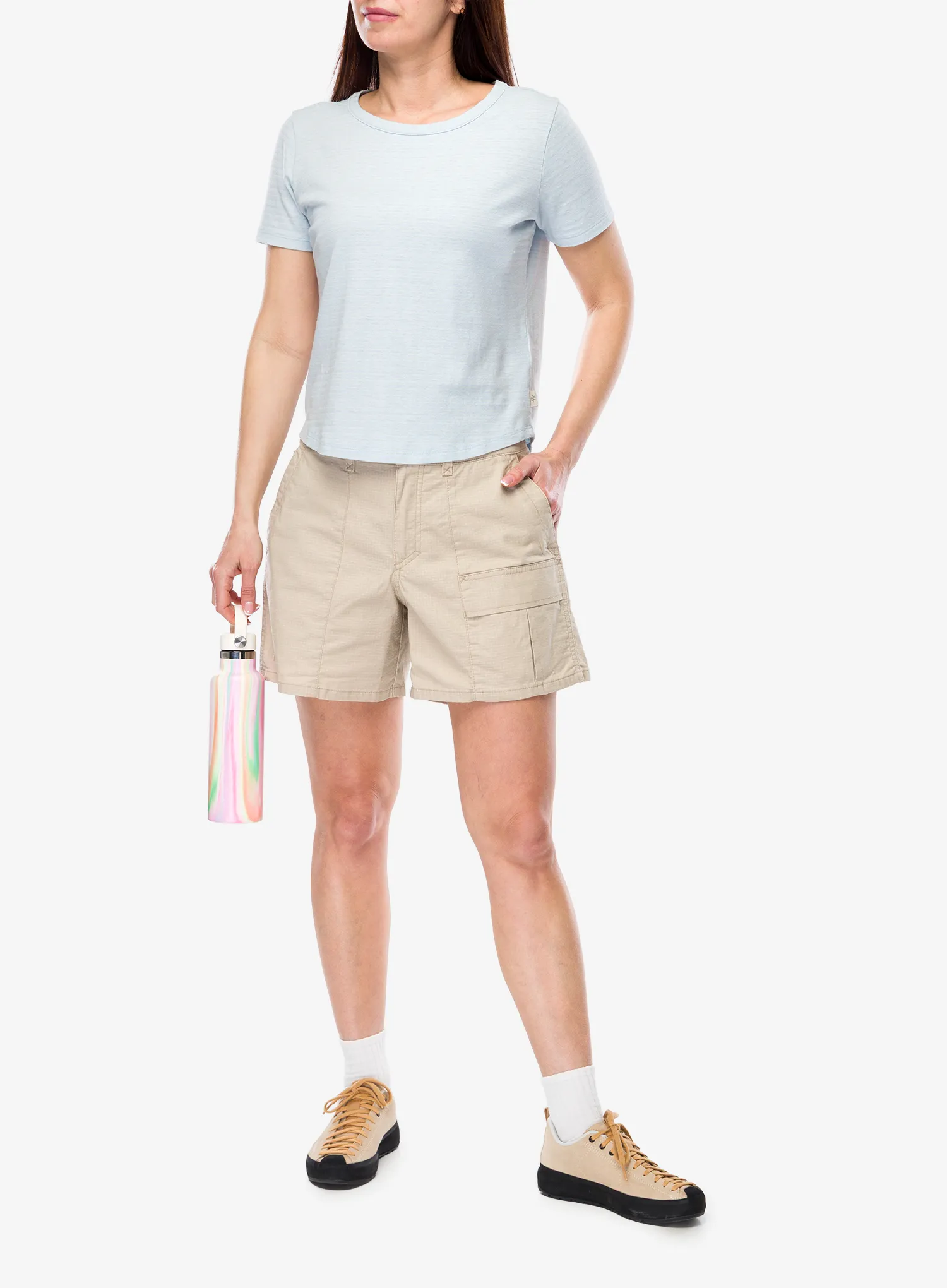 Dámské tričko Royal Robbins Vacationer Boxy Tee - skyway str