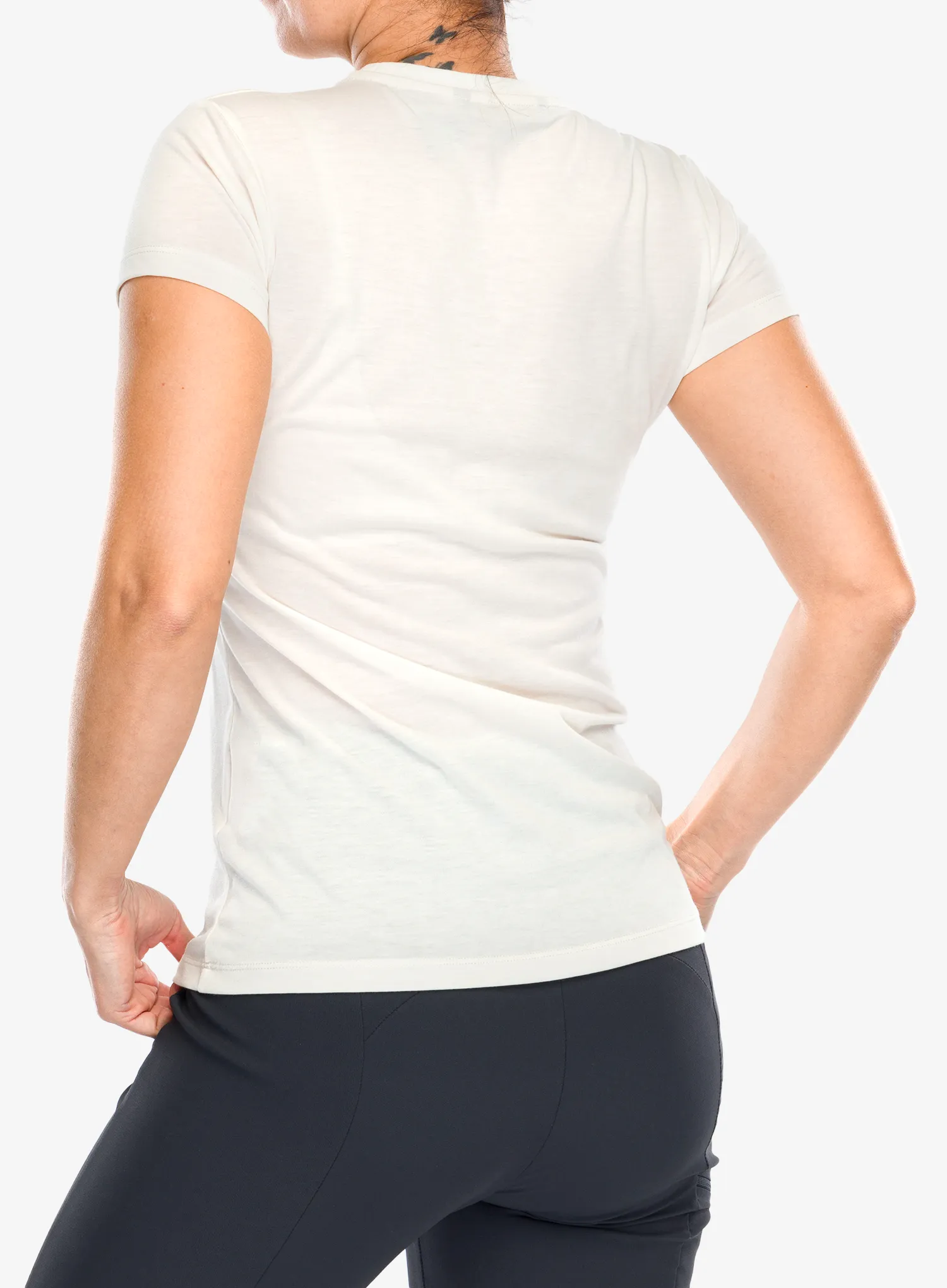 Dámské tričko Salewa Solid Dry S/S Tee - white