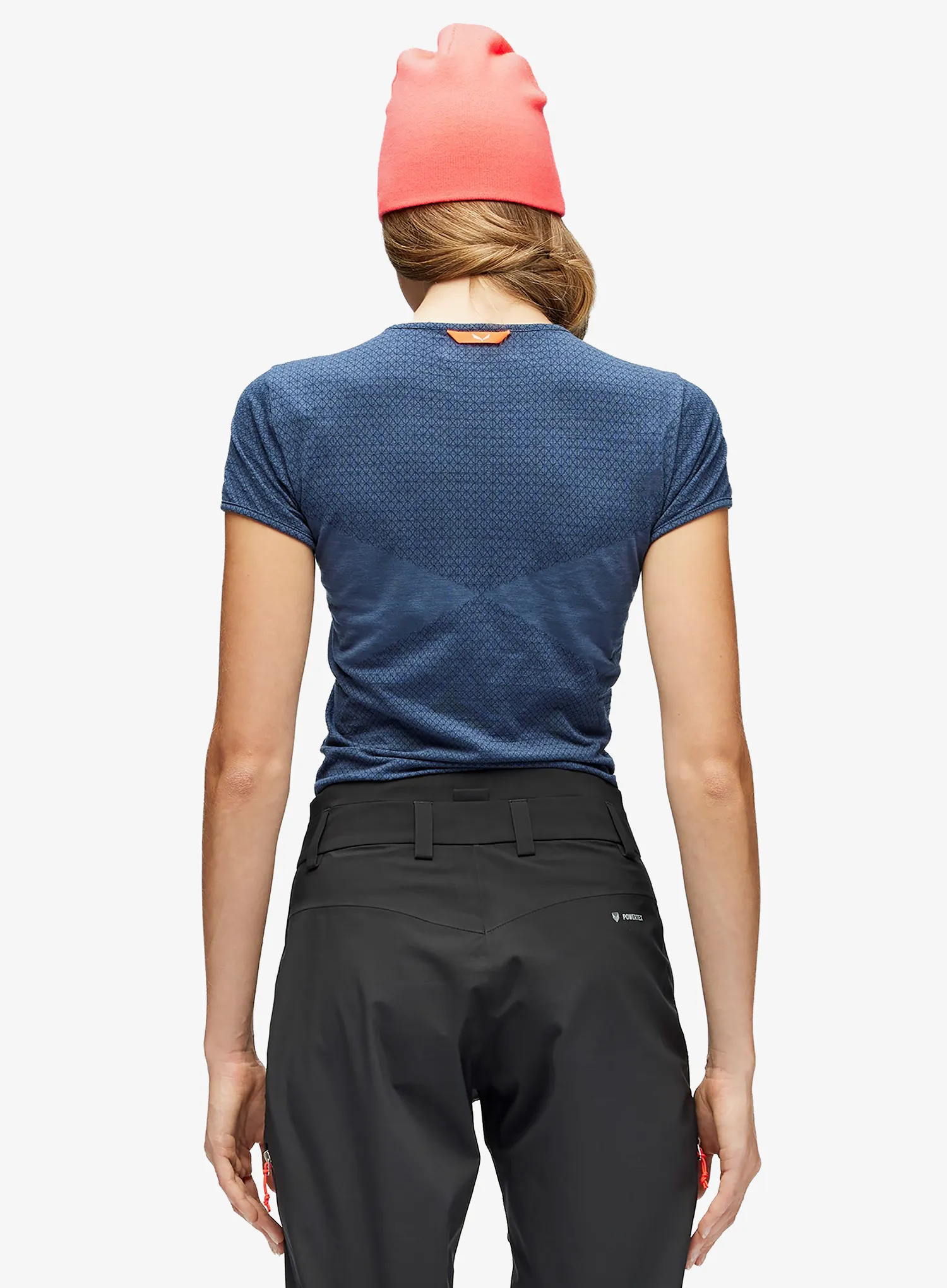 Dámské tričko Salewa Zebru Medium Warm Amr T-Shirt - denim
