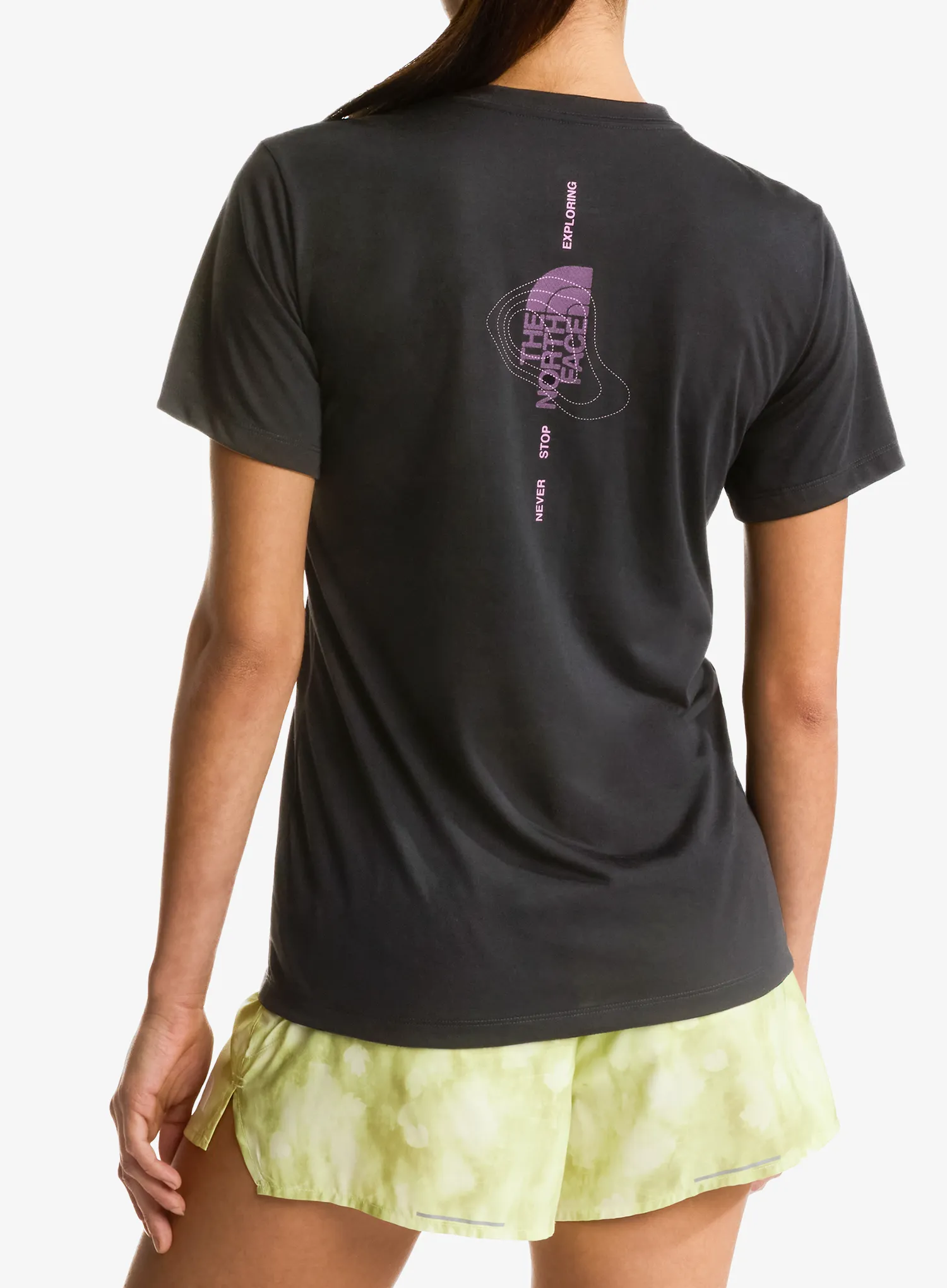 Dámské tričko The North Face Bitmap Logo Short Sleeves Tee - tnf black