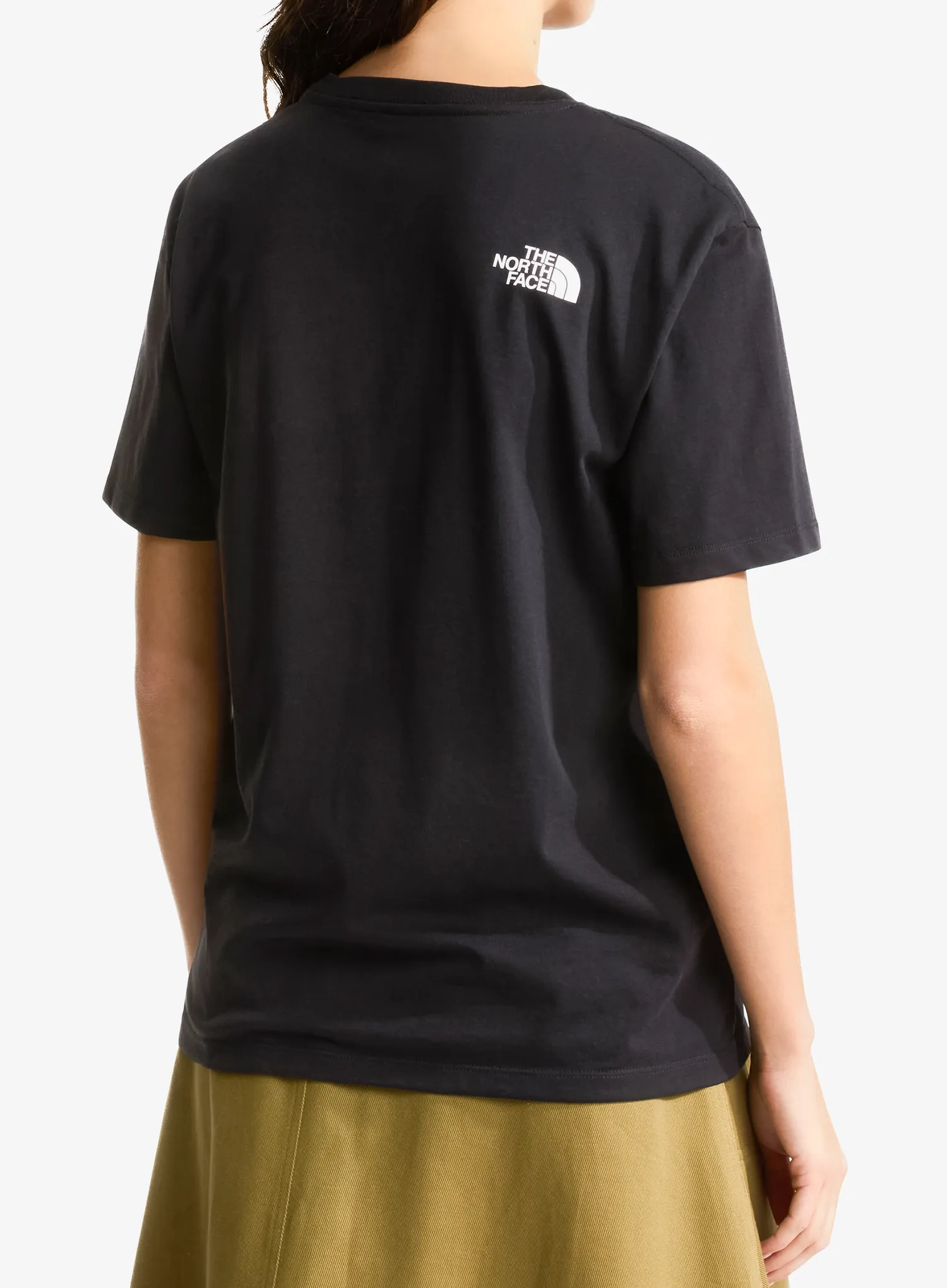 Dámské tričko The North Face Evolution Half Dome Relaxed Short Sleeve - black/white
