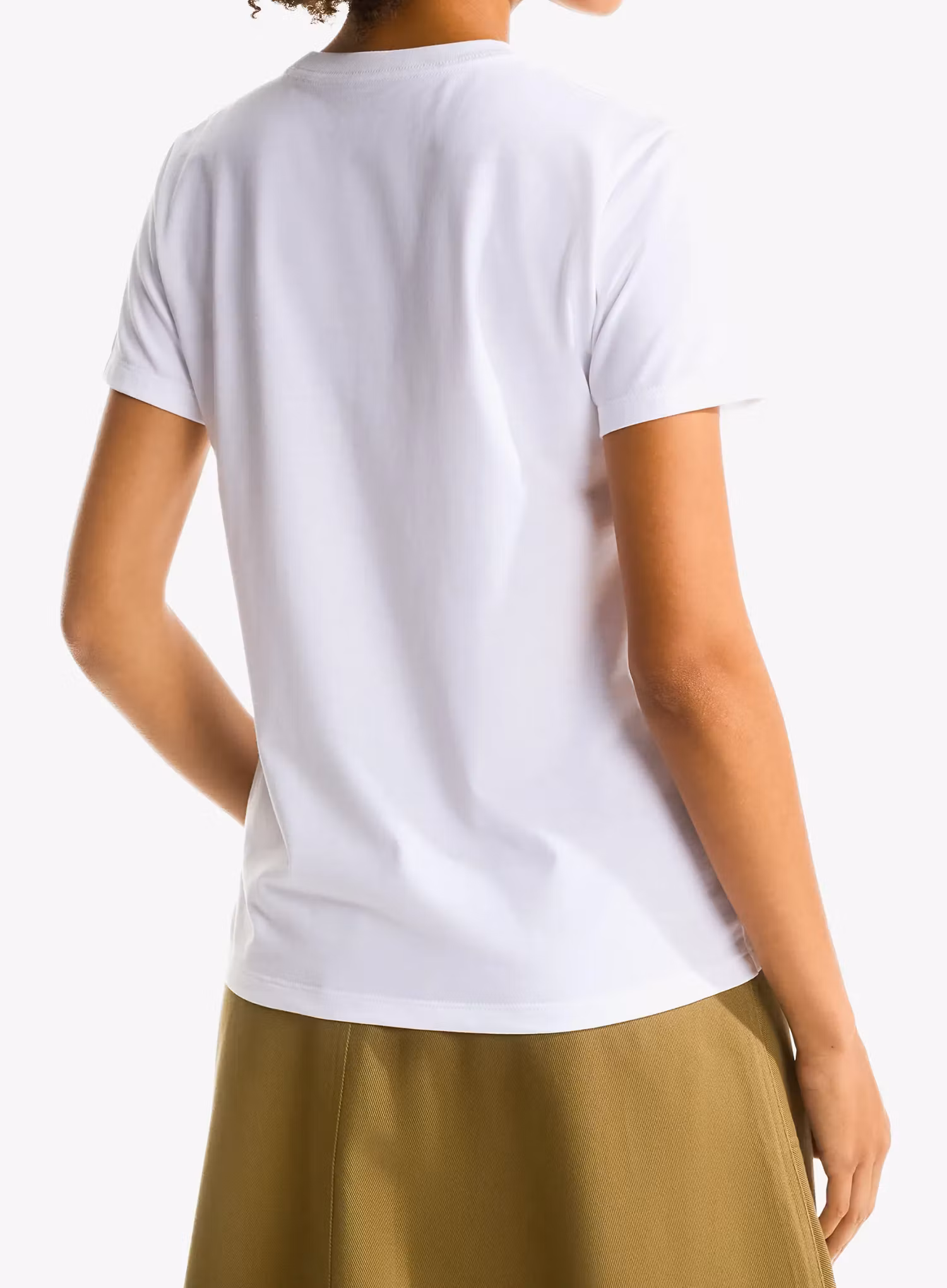Dámské tričko The North Face Evolution Simple Dome Slim Short Sleeve - tnf white