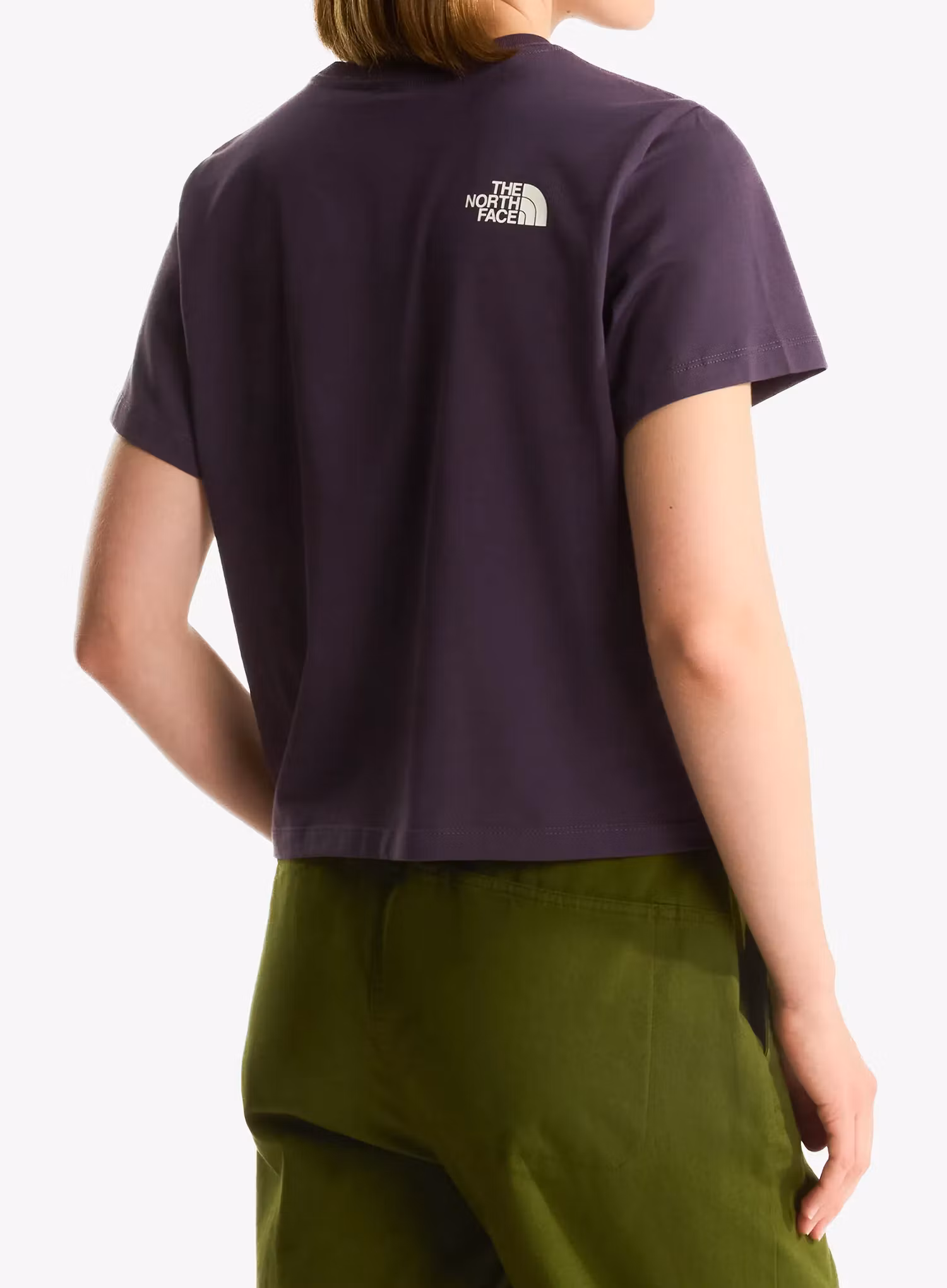 Dámské tričko The North Face Flora Embro Regular Short Sleeve Tee - endless dusk