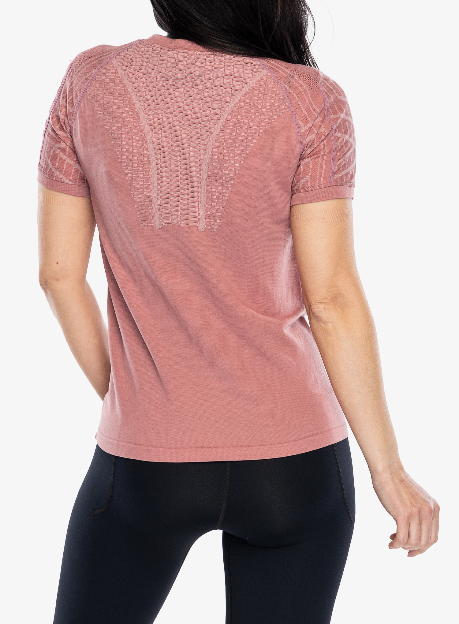 Dámské tričko UYN  Terracross Self Layer Shirt Short Sleeves Regular Fit - ash rose