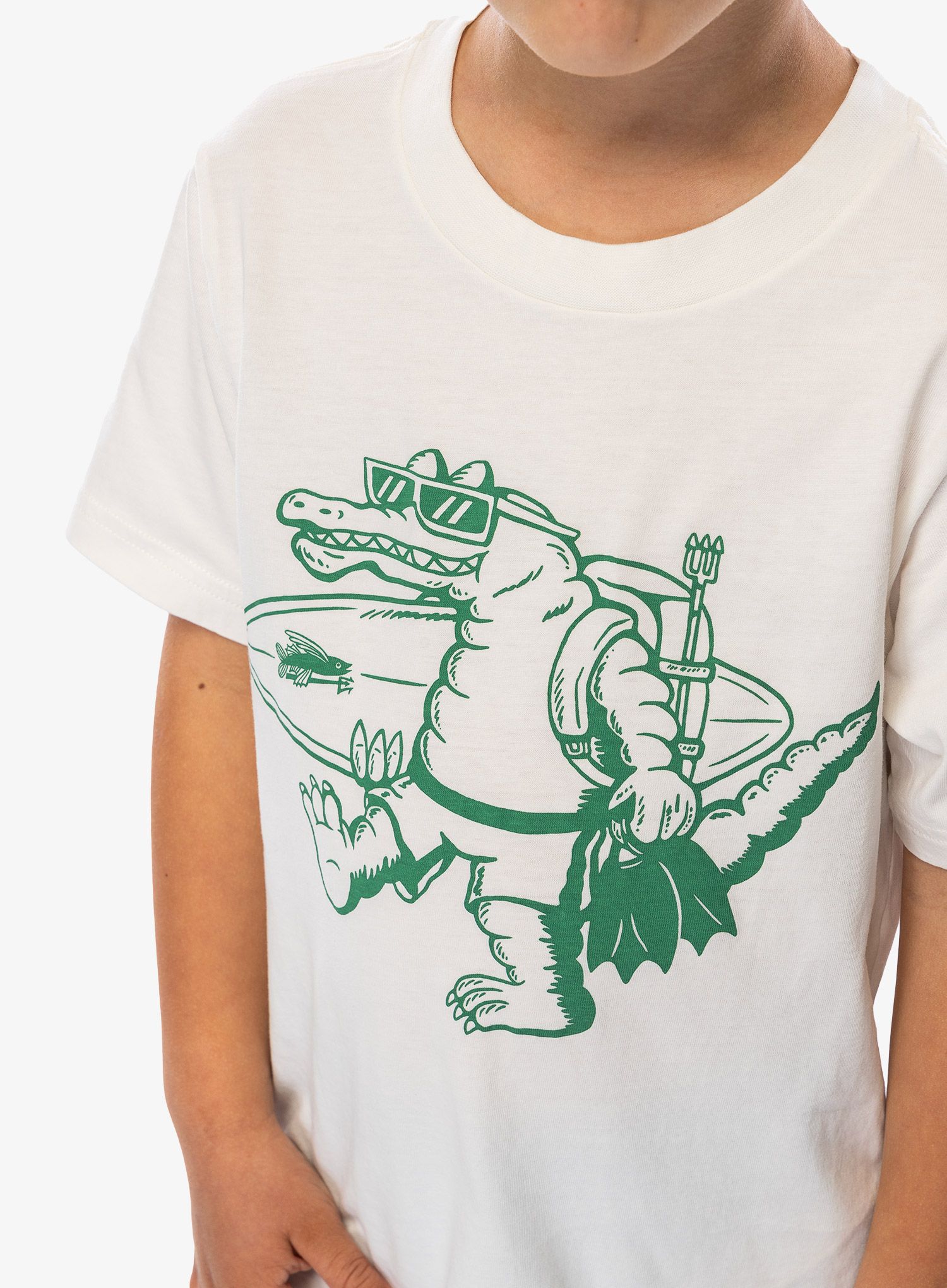 Tričko pro děti Patagonia Graphic T-Shirt - water people gator/white
