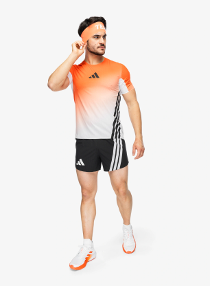 Běžecké tričko adidas TERREX Xperior Pro Tee - white/semi impact orange