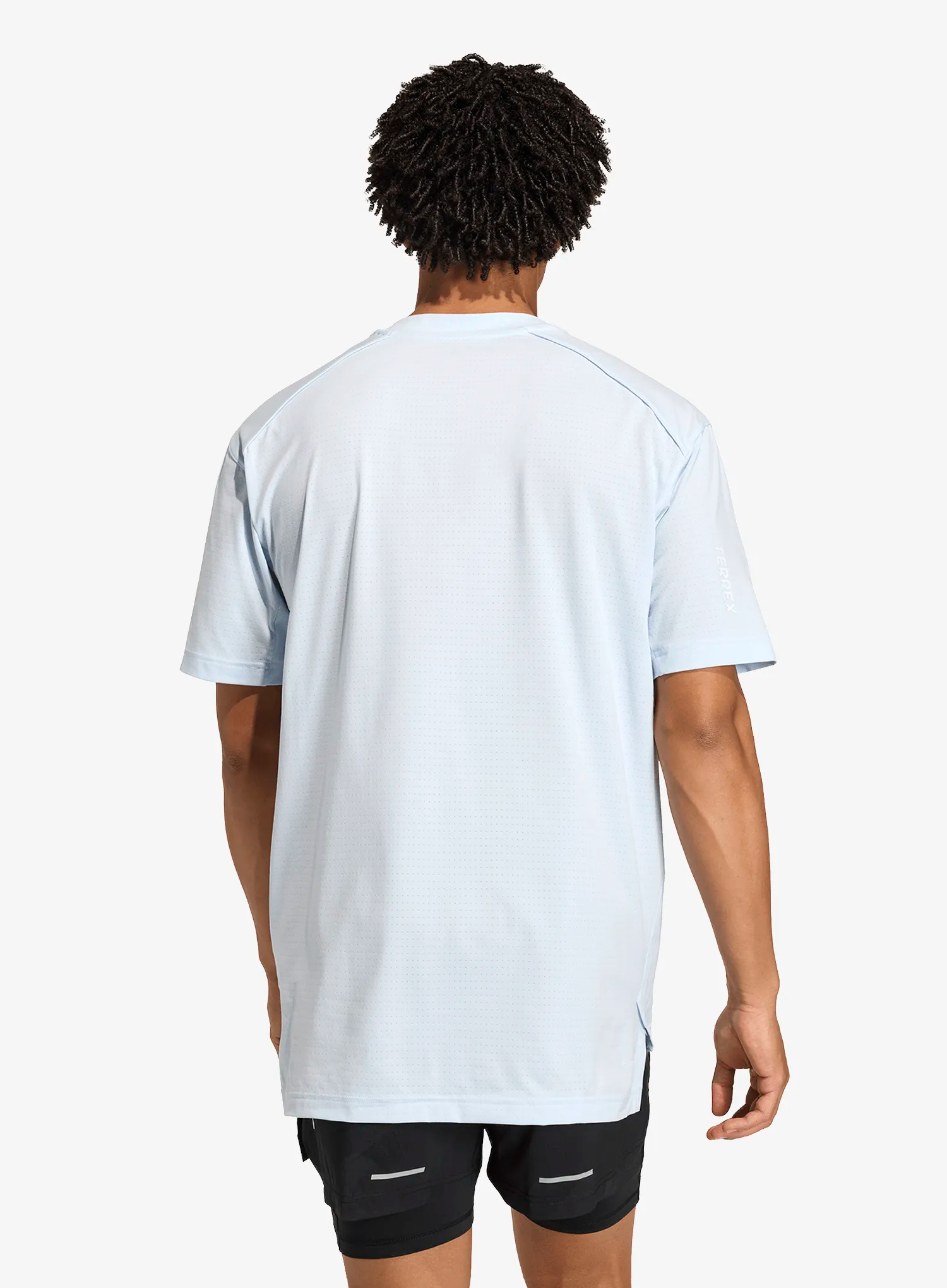 Běžecké tričko adidas TERREX Xploric Climacool Trail Tee - crystal sky